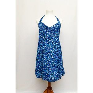 Cupshe womens dress blue M